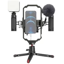 Suporte para Smartphone de 62 MM Smallrig All-In-One Video Kit 3384B - Preto/Cinza