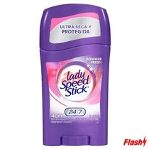 Desodorante Barra Lady Speed Stick Feminino 24:7 Powder Fresh 45G