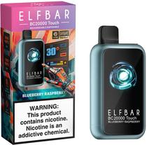 Vape Descartavel Elf Bar BC20000 Touch Blueberry Raspberry - 20000 Puffs