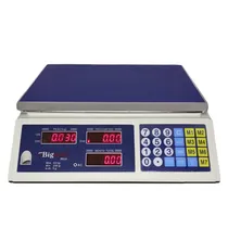 Balança Digital Comercial Bigstar BS-779 para Ate 40 KG / Bivolt - Branco