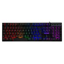 Teclado Gamer Satellite AK-891 USB RGB Portugues - Preto