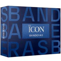 Kit Perfume Masculino Antonio Banderas The Icon Edt 100 ML + Desodorante