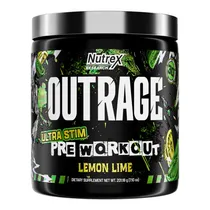 Nutrex Outrage Pré-Treino 220G - Lemon Lime