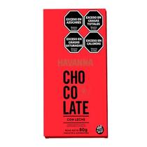 Barra Chocolate Havanna Chocolate Ao Leite 80G