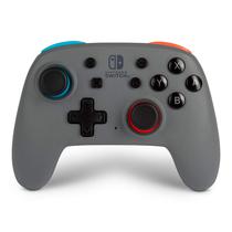 Controle Power A Enhanced Wired Gray Neon Nano Lite para Nintendo Switch - (PWA-A-02390)