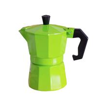 Cafeteira Italiana Aluminio 2 Xicaras 100ML, Verde