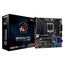 Placa Mae Asrock B650M PG Riptide Wifi 4XDDR5 Socket AM5 Chipset AMD B650 Micro ATX