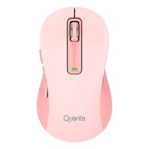 Mouse Quanta QTMOI40 Sem Fio 1600 Dpi - Rose