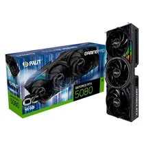 Placa de Vídeo RTX5080 16GB Palit Gamingpro Oc NE75080S19T2 NE75080S19T2-GB 2031A/GDDR7