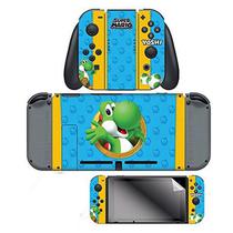 Adesivo para Nintendo Switch Super Mario Yoshi Skin 024679 com 2 Adesivos