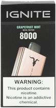 Vape Descartavel Ignite V80 Grapefruit Mint 8000 Puffs Metal Edition Rose