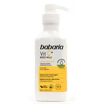 Leite Corporal Babaria Hidratante Vit C+ para Todos Os Tipos de Pele 500ML