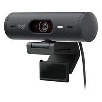 Webcam Logitech Brio 500 Full HD 30 FPS Microfone Integrado 960-001412 - Preto