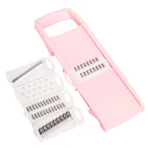 Cortador de Legumes Manual - Rosa Pastel