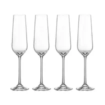 Set de Copas para ChampáN Bohemia Globo 210ML 4 Piezas