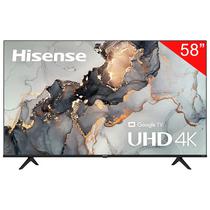 Hisense TV Smart 58" LED 58A6K Vidaa Plastico 100-240 V ~ 50/60 HZ Black