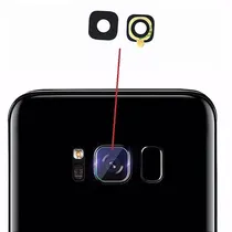 Lente Camara Samsung S8+ Preto(Completo)