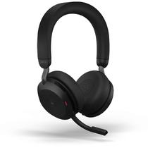 Fone de Ouvido Jabra GN EVOLVE2 75 W180 LINK380/390A MS Stereo com Estojo - Preto