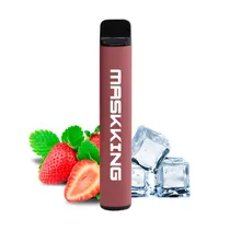 Vaper Maskking High Pro Plus 1500 Puff No Sabor Strawberry Ice