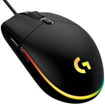 Mouse Gaming Logitech G203 USB Ate 8.000 Dpi com Backlight RGB - Preto