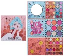 Paleta de Sombra Kevin & Coco Fashion Eye Shadow KC231392 (59 Cores)