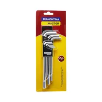 Kit de Llave Allen Hexagonal Tramontina 41408/209 1.5MM-10MM 9 Piezas