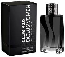 Perfume Linn Young Club 420 Black Exclusive Men Edt 100ML - Masculino