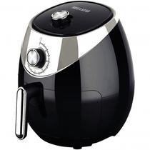 Fritadeira Electrica Megastar HAR260 com 1400W/4L/220V - Preto/Prata