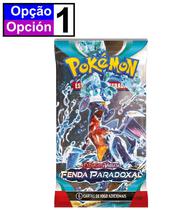 Pokemon Cards - Escarlate e Violeta Fenda Paradoxal - 6 Cartas