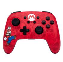 Controle Powera Enhanced Wireless Here We Go Mario para Nintendo Switch - (PWA-A-00654)