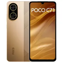 Smartphone Xiaomi Poco C71 128GB 4GB Ram DS - Gold Global