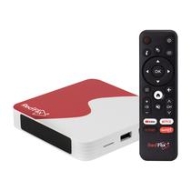 Receptor Redflix Red+ -2/16GB - Wi-Fi - Android - 4K - Branco/Vermelho - F.T.A