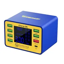 Mechanic Interface USB Cargador Inalambico Rapido LCD Icharger 8M