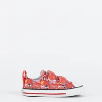 Calzado Converse Ox Hombre Aranha Rojo Infantil