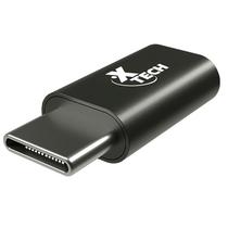 Adaptador Xtech XTC-526USB-C/M M/H 480MBPS Preto