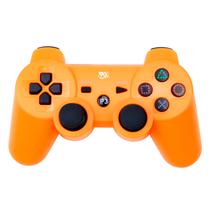 Controle Play Game Dualshock 3 Sem Fio para PS3 - Laranja