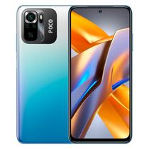 Smartphone Xiaomi Poco M5S Global 256GB 8GB Ram Dual Sim Tela 6.43" - Azul (Lacre Pequeno) (Caixa Danificada)