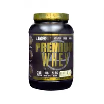 Whey Protein Premium Whey Landerfit 2LB 907G Vanilla