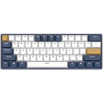 Teclado Mecanico Royal Kludge RK61 Plus 60% RGB Linear Wireless Switch Skycyan - Blue