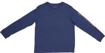 Outlet Camiseta Manga Longa Vineyard Vines Kids 3V012707 Navy - Masculina