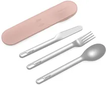 Kit Talher Bentgo Travel Utensil Set - Bgssut-RS Rose