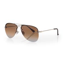 Oculos de Sol Masculino Daniel Klein DK3262-3 / Estilo Aviador - Dourado/Marrom