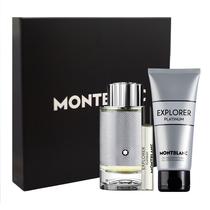 Kit Montblanc Explorer Platinum 100ML+SG+7.5ML