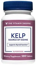 The Vitamin Shoppe Kelp Source Of Iodine (300 Tabletas)