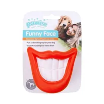Juguete para Mascotas Pawise 14113 Sonrisa 10 CM Blanco/Naranja