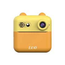 Camera Instantanea Children's Digital Luo LU-SY11 Print para Criancas de Impressao Instantanea - Amarelo