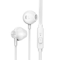 Fone de Ouvido Philips TAUE101WT/00 com Microfone e Cabo de 1.2 Metros - Branco