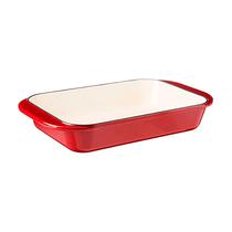 Assadeira de Lasanha Cuisinart CI1136-24CR Ferro Fundido Esmaltado 35CM - Vermelho