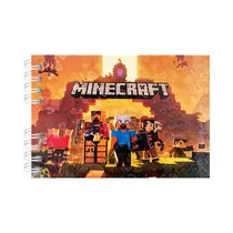 Cuaderno para Colorear Coloring Book Minecraft 50 Hojas
