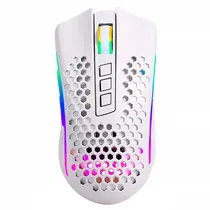 Mouse Gamer Redragon M808W-KS Storm Pro Wireless / RGB - Branco